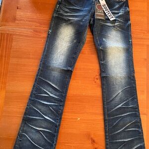 Cowgirl Tuff Women's Boot Cut Jeans - Dark Blue